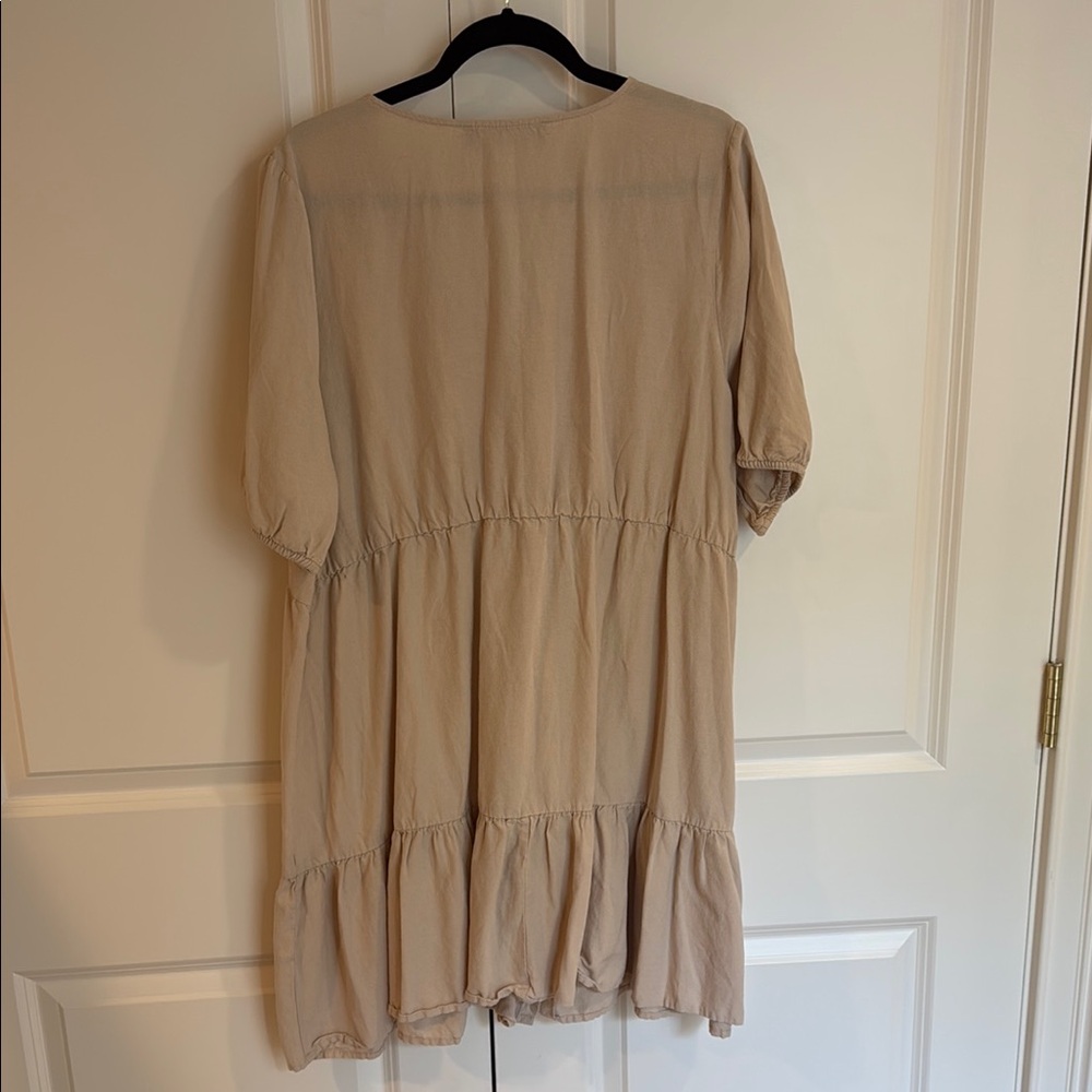 Primark Beige Button-Down Dress - image 2